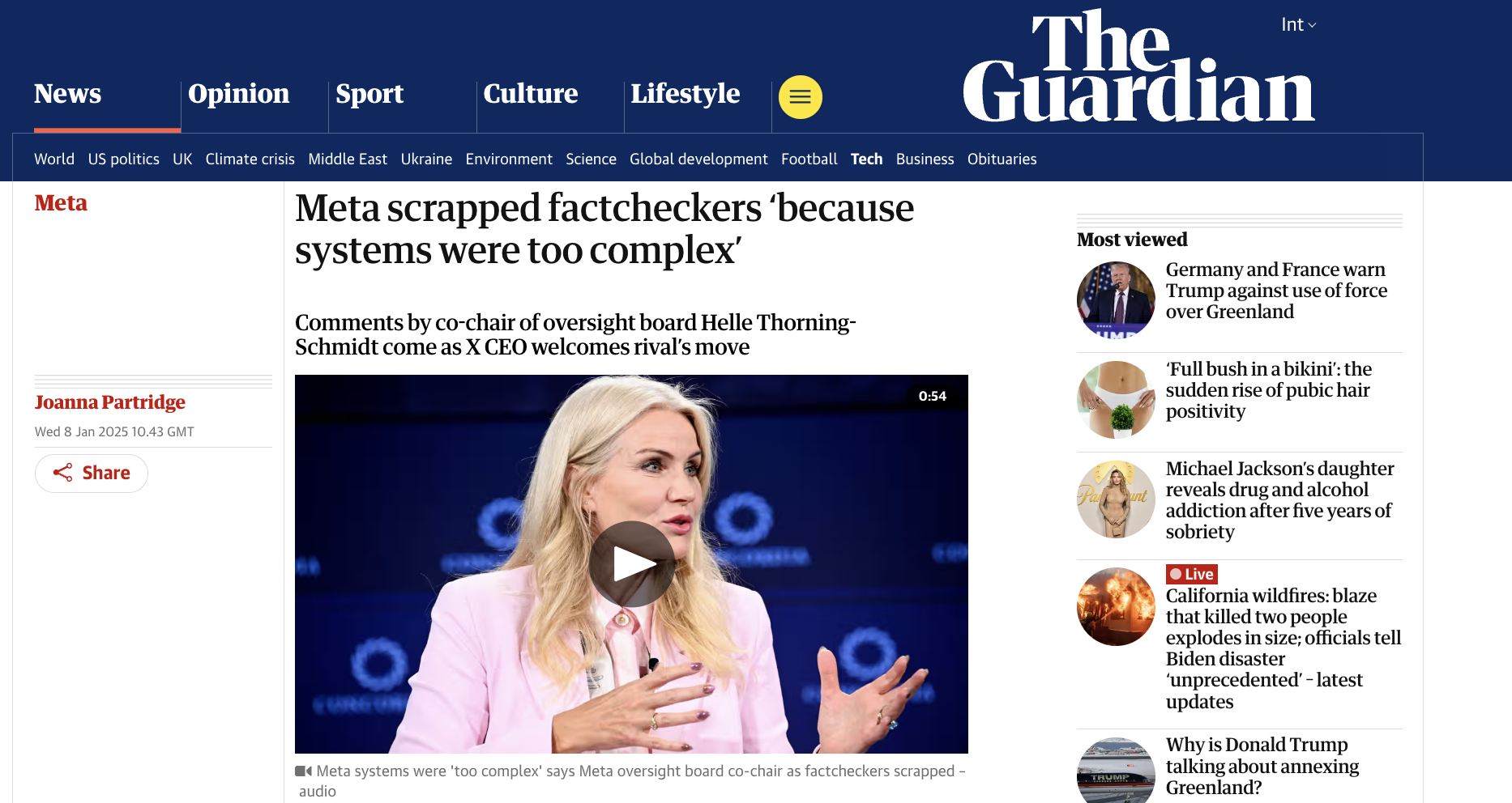 気になる英語ニュース「Metaがファクトチェッカーを廃止！SNS業界に広がる波紋」｜英会話トレーニングで英語力アップ！10min English